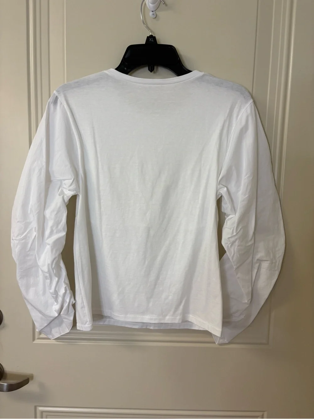NWOT Zara White Ruched Puff-Sleeve Blouse SZ S